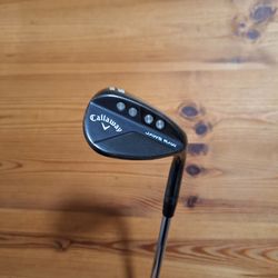 Nice Callaway Jaws Raw 58°(10°) S Grind Lob Wedge/Standard Length And Grip/ grooves in great condition