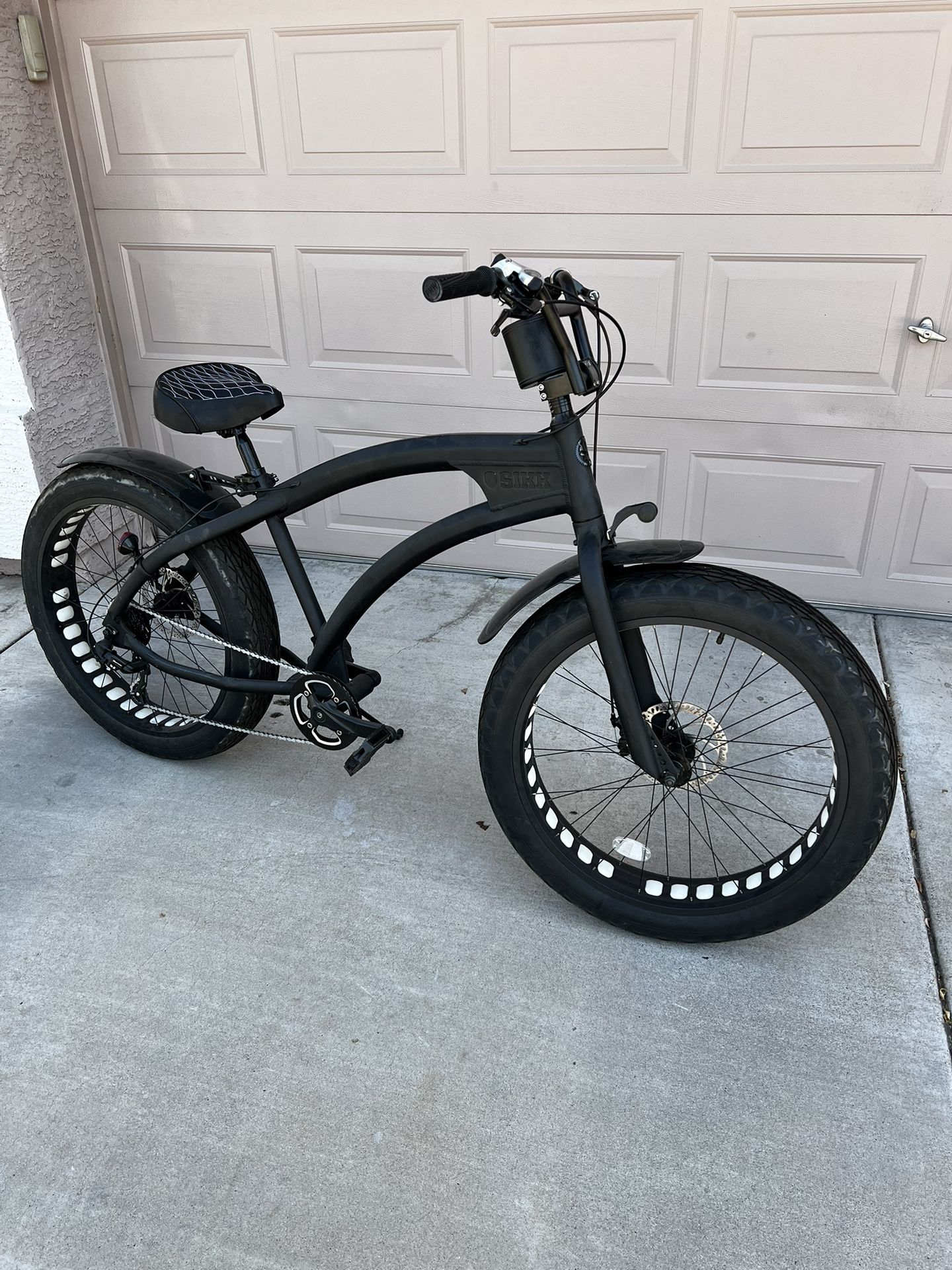 One Of A Kind Sikk SS UFO 7 Speed Fat Tire Bike