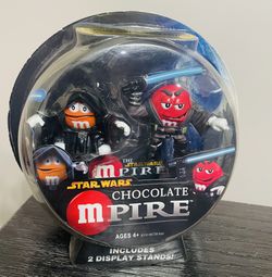 Star Wars M&M Chocolate Mpire EMPEROR PALPATINE & ANAKIN SKYWALKER Figure set 