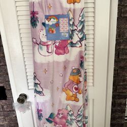 Twin Soft Care Bear Christmas Blanket