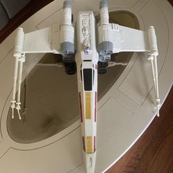 Vintage Hasbro Star Wars Giant X-Wing Fighter Ship R2D2 Toy C-2604A Large 29"