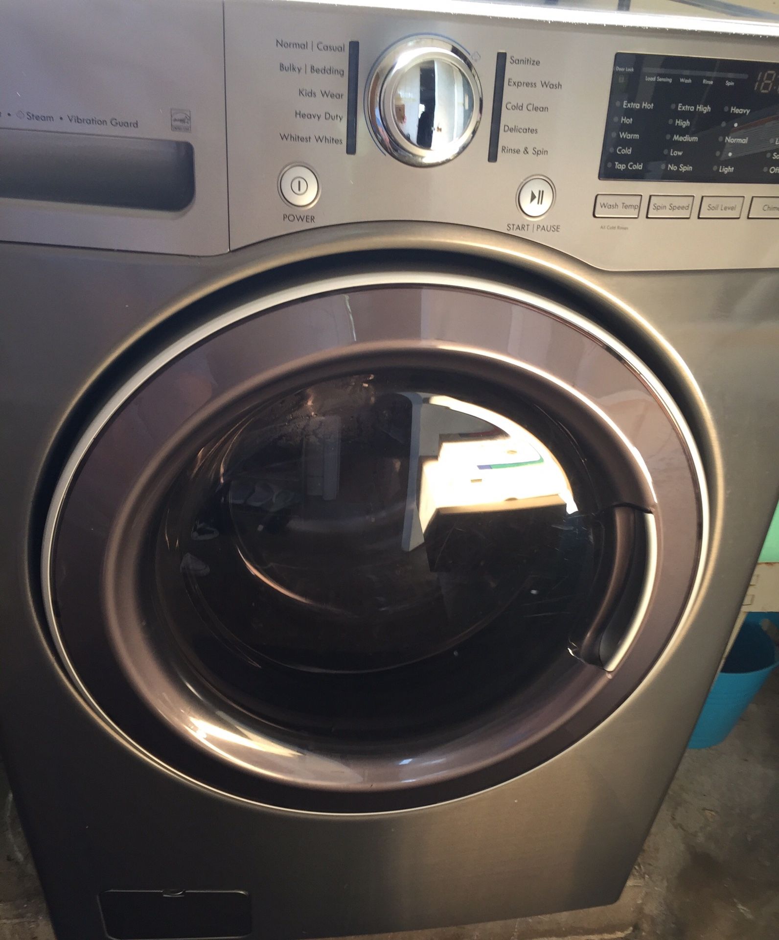 LG front load washer and dryer