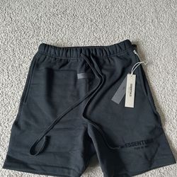 Essentials black large shorts
