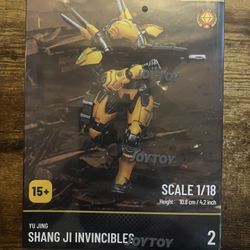 JoyToy Infinity JT7158 1:18th Yu Jing shang Jilnvincible-2 Soldier Figure Model