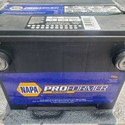 Napa Group 75 Side Post Battery Car Truck Perfect Condition  1yr Warranty 
