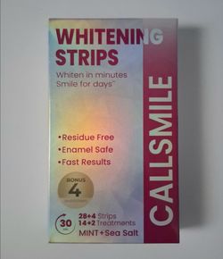 Teeth whitening strips