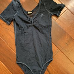 New Dark Blue Abercrombie S/M Bodysuit 