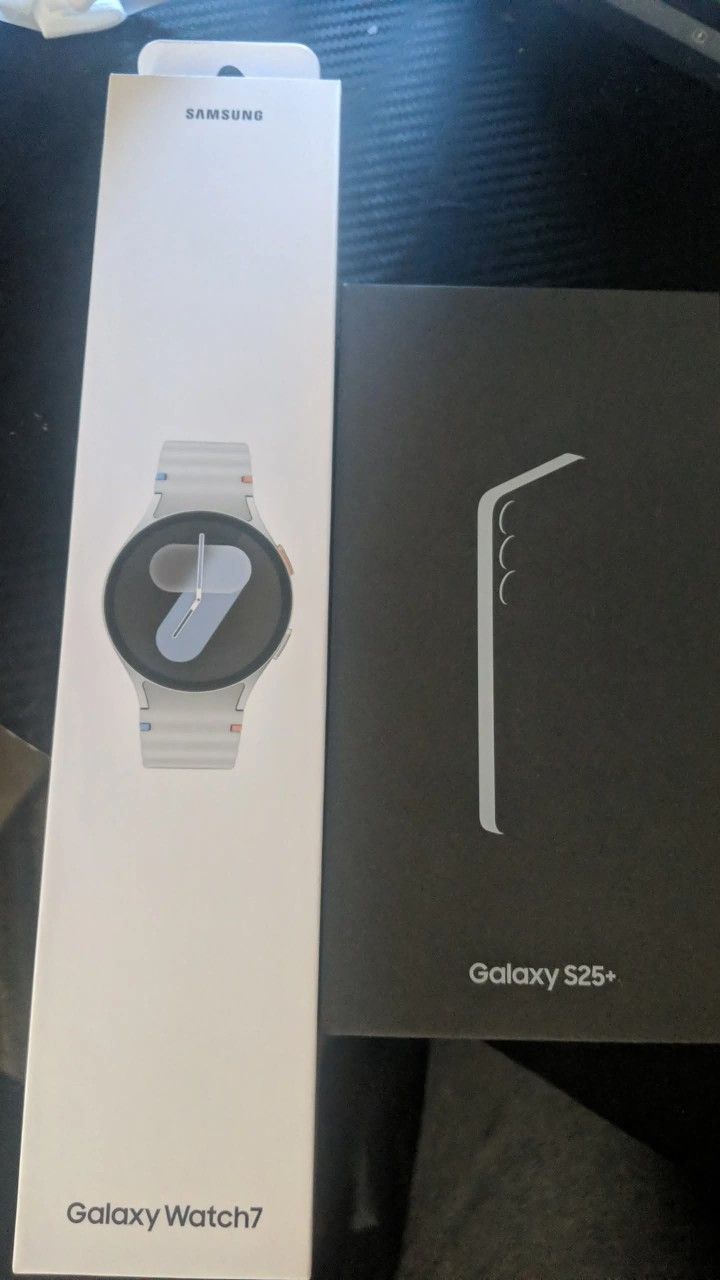 S25 Plus, Galaxy Watch 7 45mm Unlocked