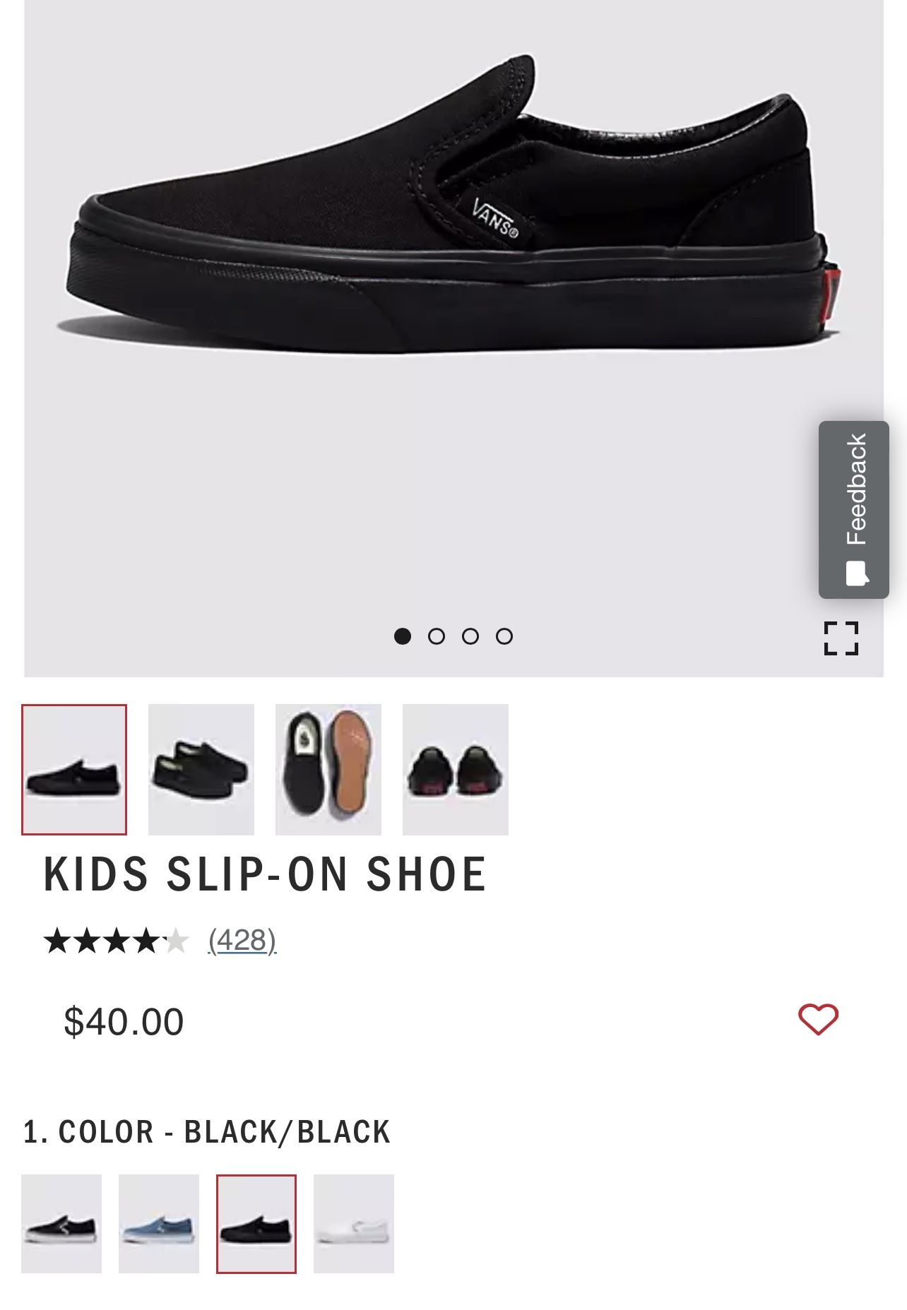 Vans kids Slip-on
