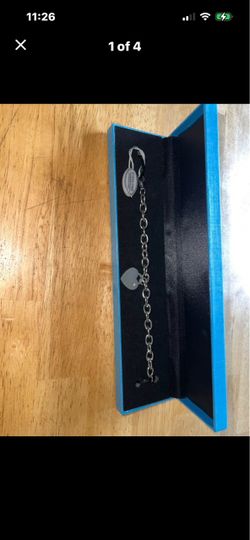 Stainless Steel 8” Women’s Bracelet with Heart Charm