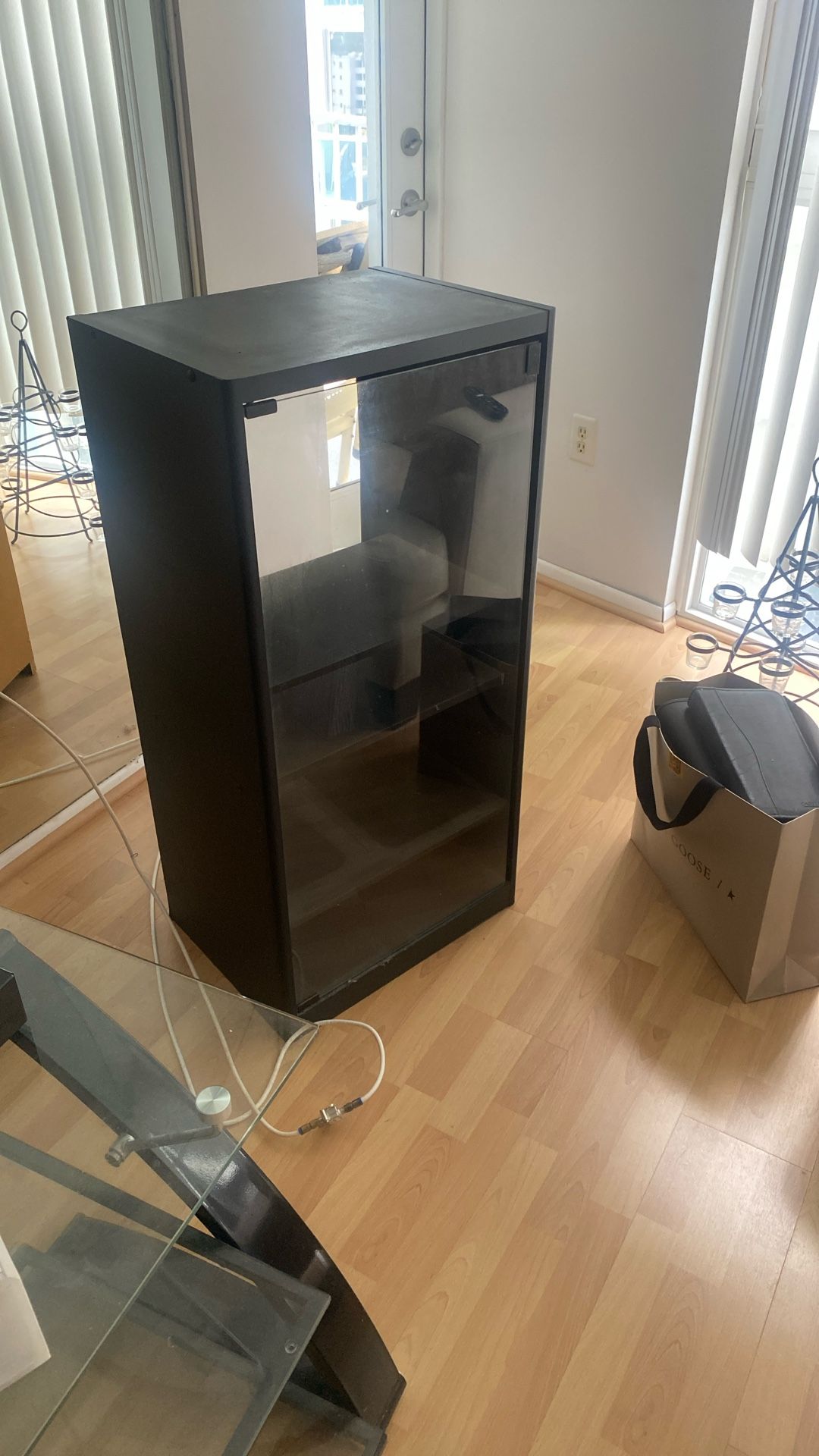 4 Shelf Stereo Cabinet