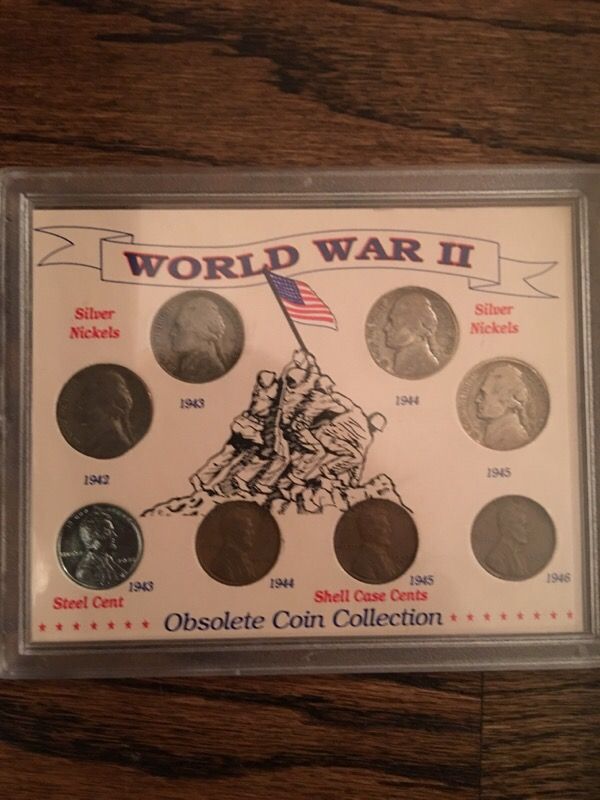 World War 2 Obsolete Coin Collection