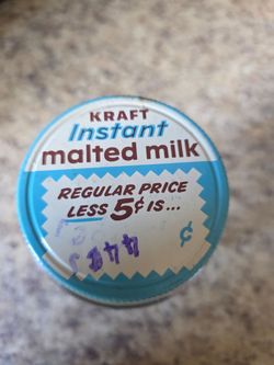 Kraft Instant Malted Milk Vintage Tin