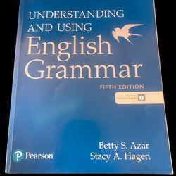 Understanding and Using English Grammar Fifth Edition Azar Hagen