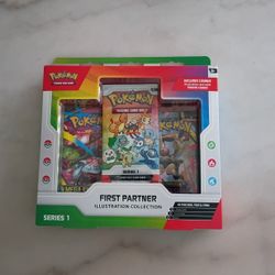 Pokemon First Partner Illustration Collection Series 1