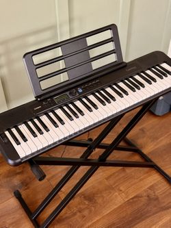 Perfect Holiday Gift | Casio Keyboard + Yamaha Stand Combo | Excellent Condition