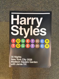 Harry Styles Together Together Poster