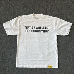 Classic Cough Syrup Tee ‘White’