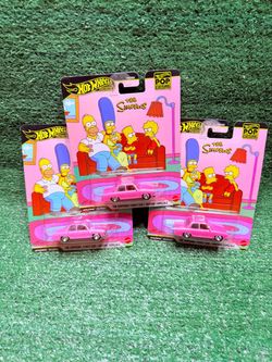 Hot wheels premiums " the simpsons"  $15 ea