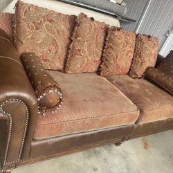 Brown Sofa 