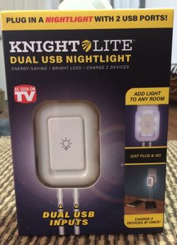 Knight Lite Dual USB night light