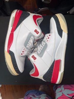 Jordan 3 Fire Red (2013 Release) Size 10.5.