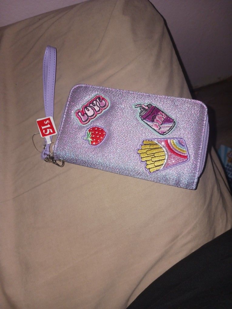 Cute Girls Wristlet Wallet