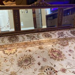 Antique Buffet Mirror 