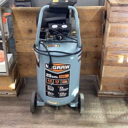 McGRAW 20 GALLON, 135 PSI COMPRESSOR