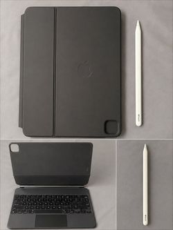Apple Magic Keyboard and Apple Pencil 12.9 inch