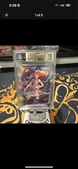 Premium card collection Nami