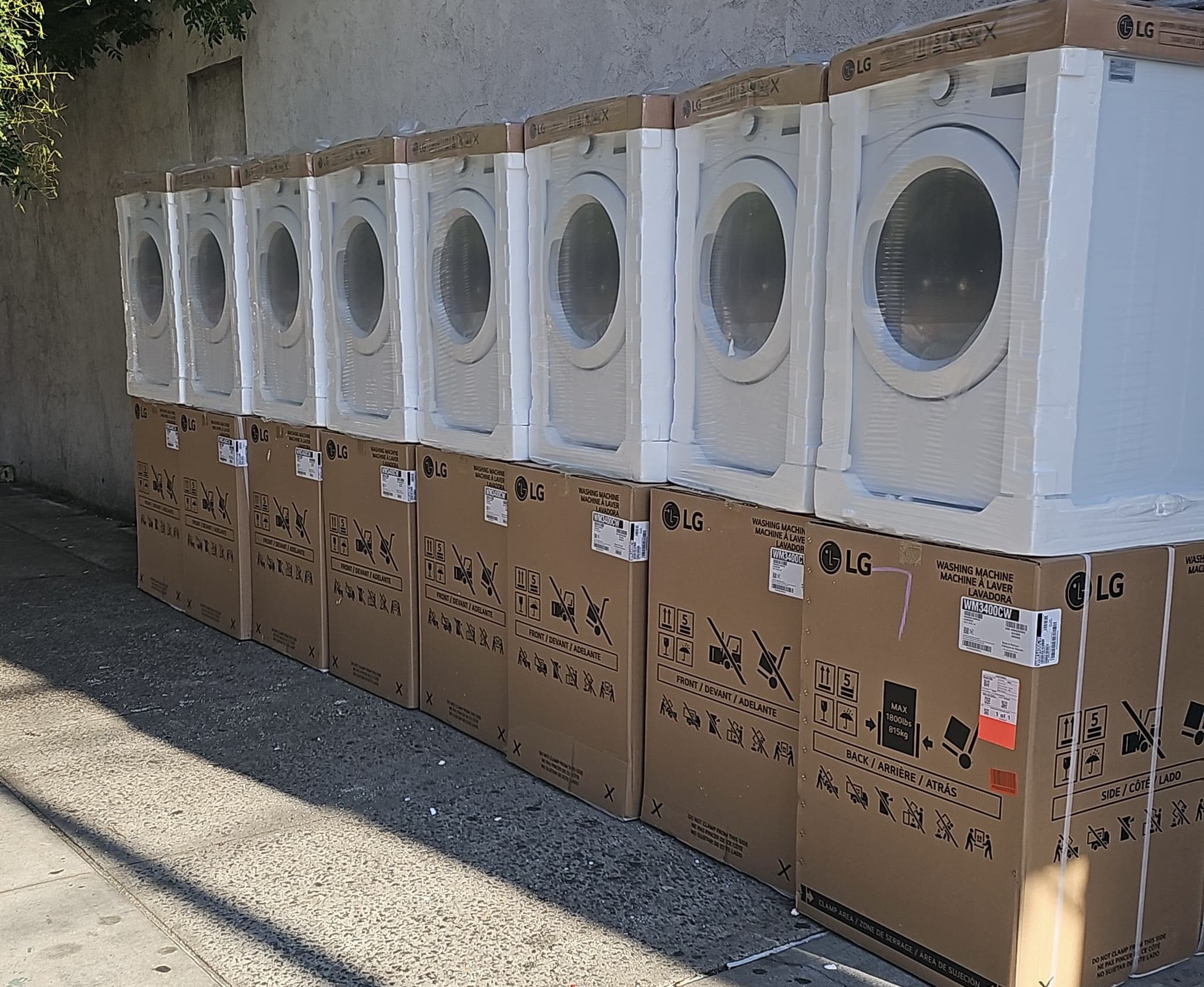 LG Washer & Gas Or Electric Dryer Front Load Stackable