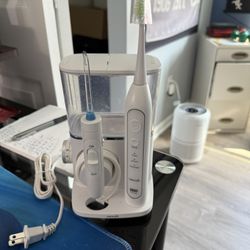 Water Pick And Spin Toothbrush All In One