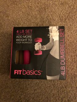 Weights 4lb Set 2 lbs each