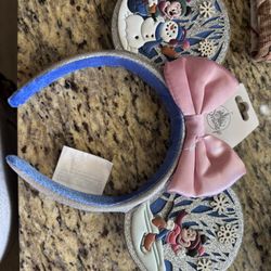 Christmas Mickey  Minnie Ears