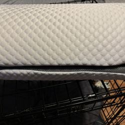 Comfort Under Knee Pillow for Back Sleeping - Memory Foam Half Moon Leg Bolster Pillow for Back Pain