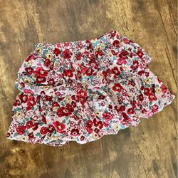 3T Toddler Floral Skirt