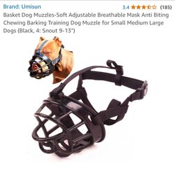 Muzzle For Dog 