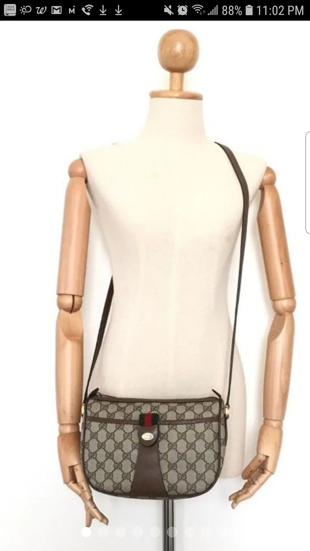 Authentic Gucci Body Bag