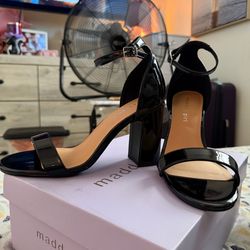 Madden girl black high heels. Size 8