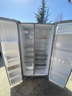 36-inch Wide Side-by-Side Refrigerator - 25 cu. ft.