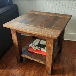 Solid Wood Side Table