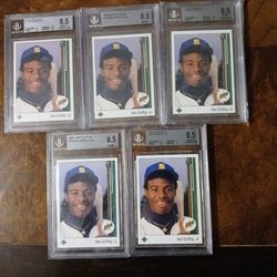 Ken Griffey Jr. 1989 Upper Deck Rookie cards Beckett 8.5 Graded for Sale in Miami Beach, FL - OfferUp Ken Griffey Jr. 1989 Upper Deck Rookie cards Beckett 8.5 Graded for Sale in Miami Beach, FL - OfferUp