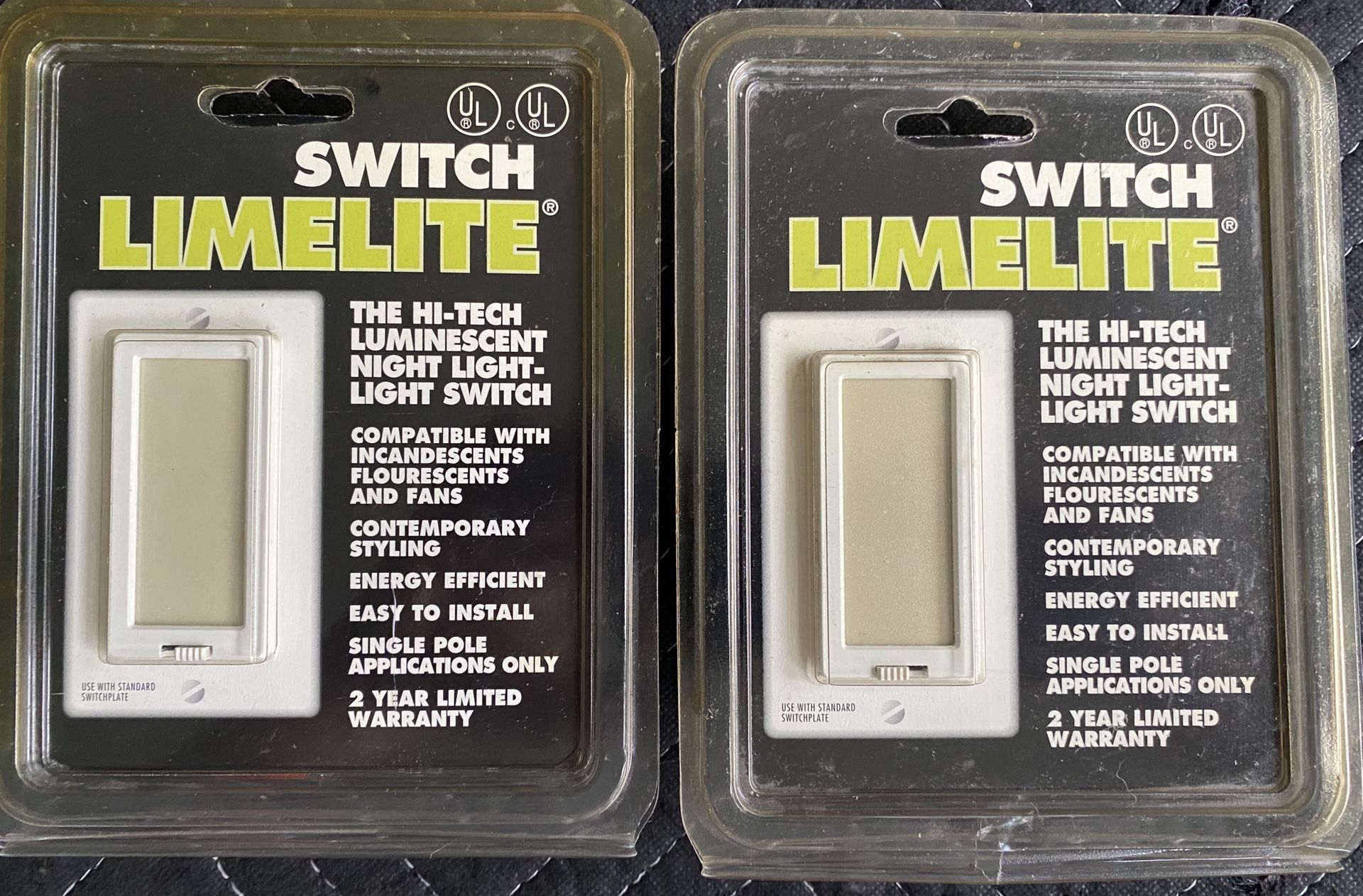 Switch LimeLite HiTech Luminescent Night Light & Switch Model Number