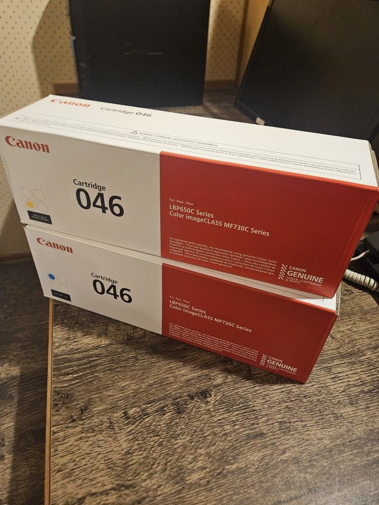 Canon 046 Color Print Cartridges