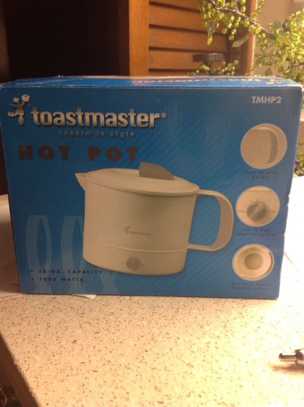 New Toastmaster hot pot!