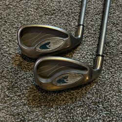 Callaway Hawkeye Golf Club Irons (8,9) Left handed 