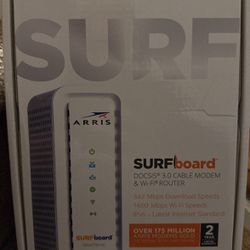 Arris Surfboard Cable Modem & Wi-fi Router 
