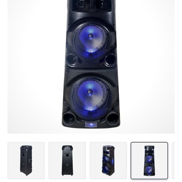 Edison 4’ Tall Party Speaker With Lights