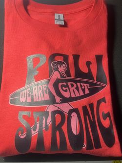 Palisades Strong “We Are Grit” Gildan T Shirt Youth Xl